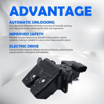 HiSport Rear Trunk Latch Lock Actuator 81230-A5000 81230A5000 Compatible with Hyundai Elantra GT 2013-2017, Lid Tailgate Lock