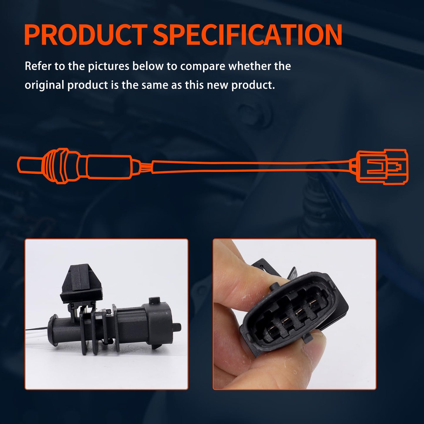 HiSport Upstream O2 Oxygen Sensor Compatible with Buick Encore 2013-2021 Chevrolet Cruze 2011-2015 Cruze Limited 2016 Sonic 2012-2020 Trax 2013-2021 Replace 213-4764
