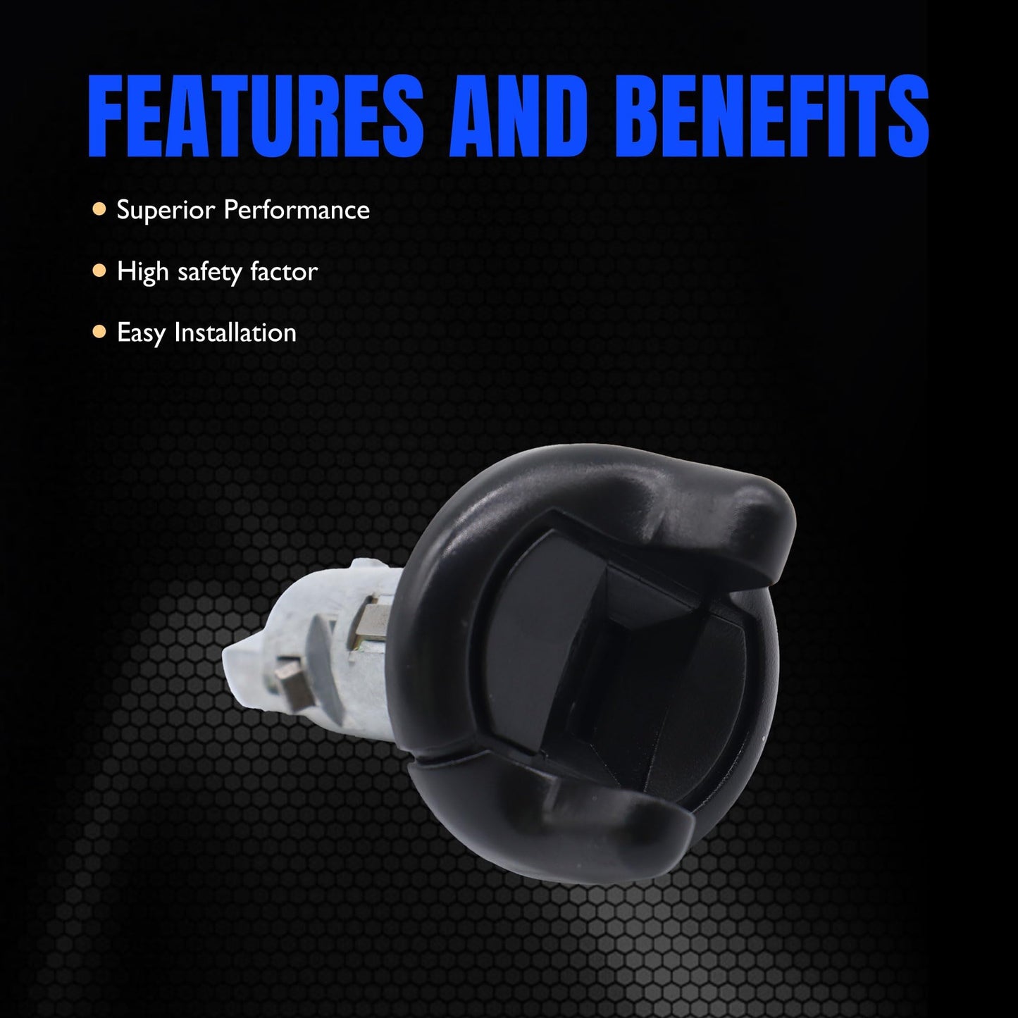 HiSport Ignition Lock Cylinder Compatible with Chevrolet C1500 Pickup,C2500 Pickup,C3500 Pickup,K1500 Pickup,K2500 Pickup,K3500 Pickup;GMC C1500 Pickup,C2500 Pickup,C3500 Pickup,K1500 Pickup 702671