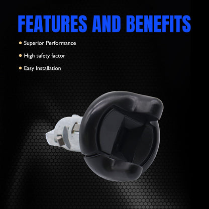 HiSport Ignition Lock Cylinder Compatible with Chevrolet C1500 Pickup,C2500 Pickup,C3500 Pickup,K1500 Pickup,K2500 Pickup,K3500 Pickup;GMC C1500 Pickup,C2500 Pickup,C3500 Pickup,K1500 Pickup 702671