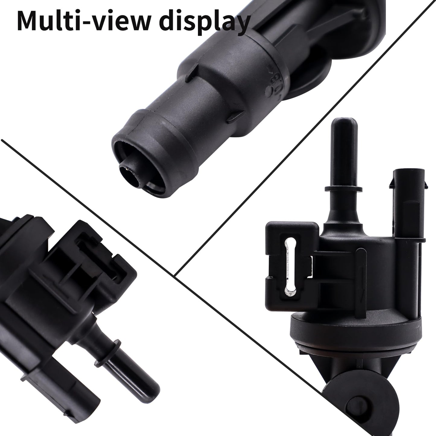 HiSport Vapor Canister Purge Valve Assembly 13907621174 Compatible with Mini Cooper S Clubman Four Door Countryman Convertible Hatchback F54 F55 F56 F57 F60