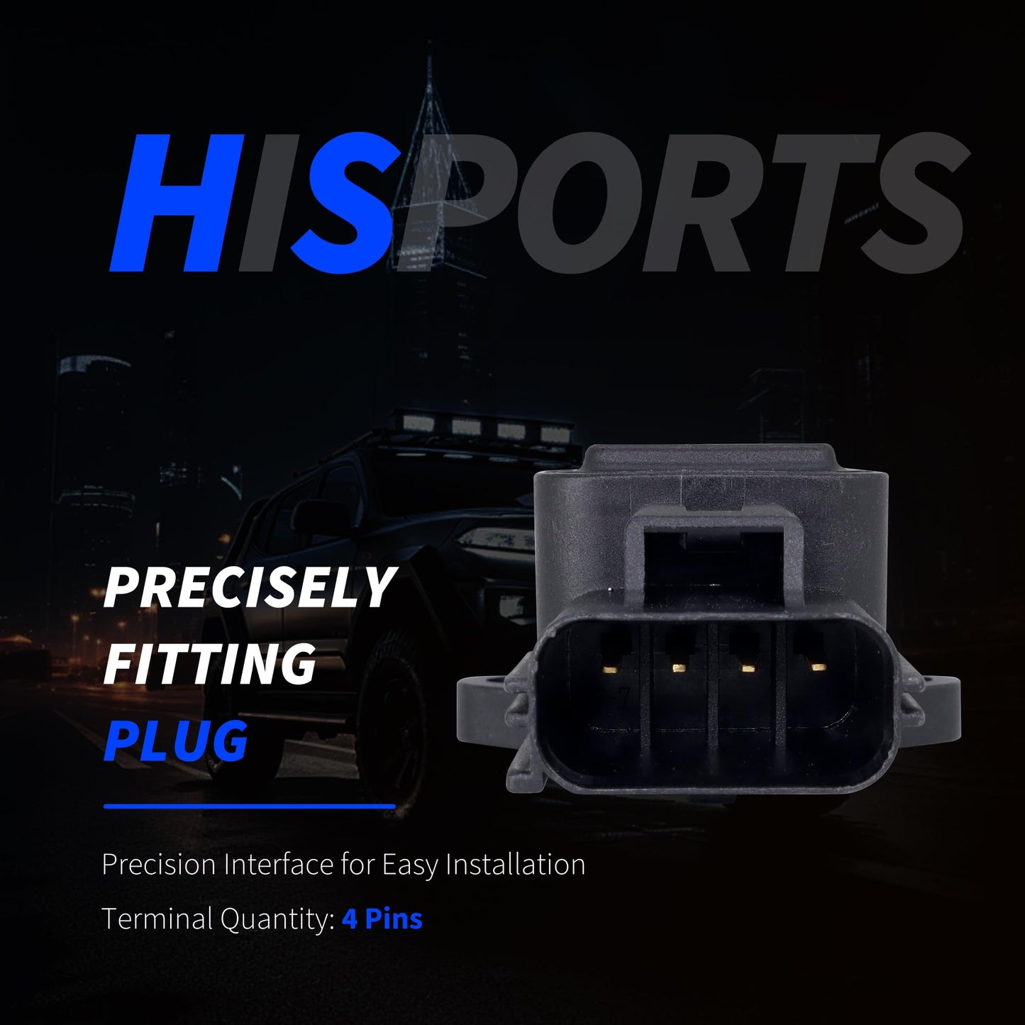 HiSport 3L5Z9B989AA Throttle Position Sensor TPS - Compatible with Ford Expedition Explorer Lincoln LS Mark LT MKS MKT Mercury Mountaineer Grand Marquis Replaces 4W4Z9B989AA 6L2Z9B989A