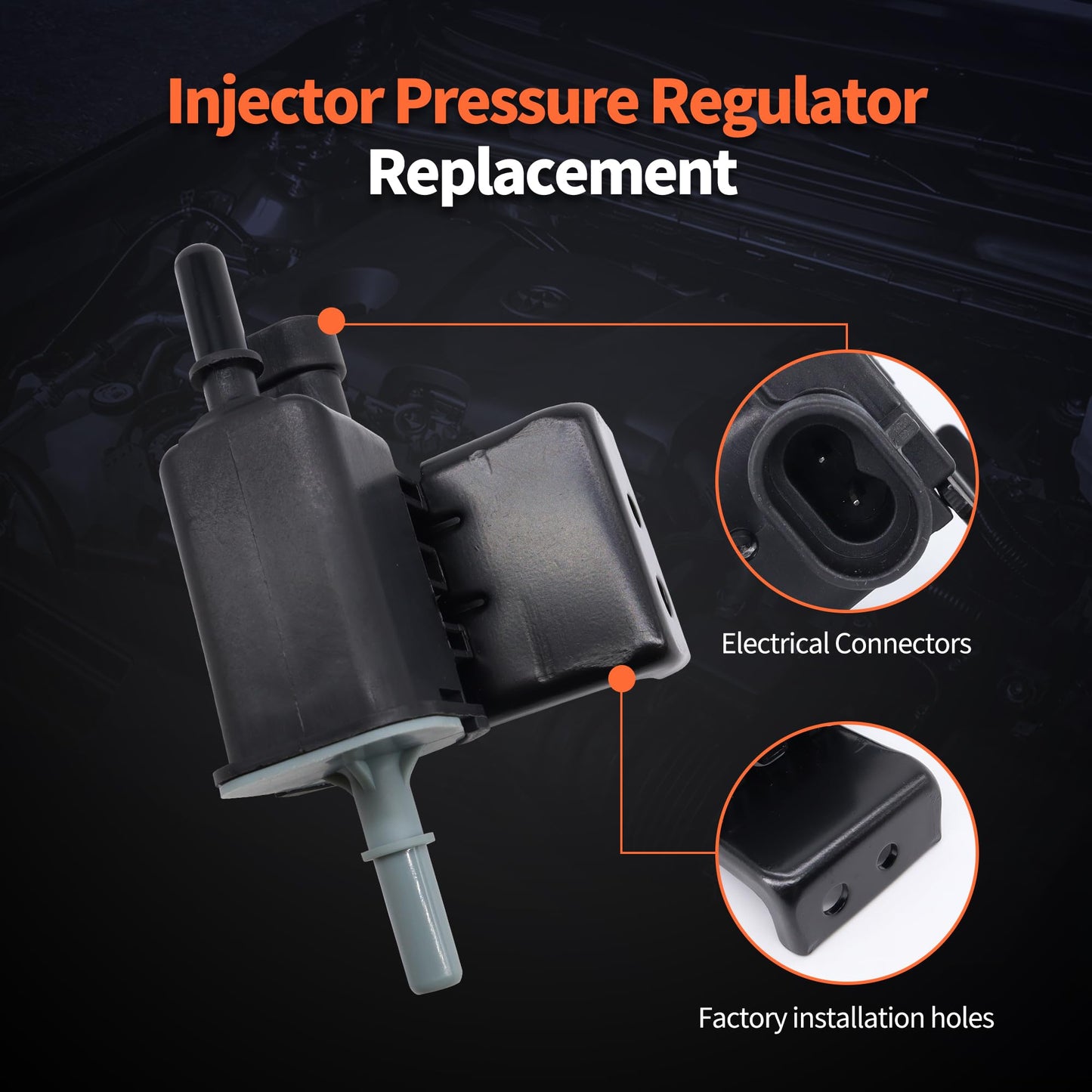 HiSport 214-1680 Vapor Canister Purge Valve solenoid Compatible with Chevy Buick Cadillac Chevy GMC Express Silverado Suburban Savana Replace 12597567 PV443 911-032 2141680 911032 12570469