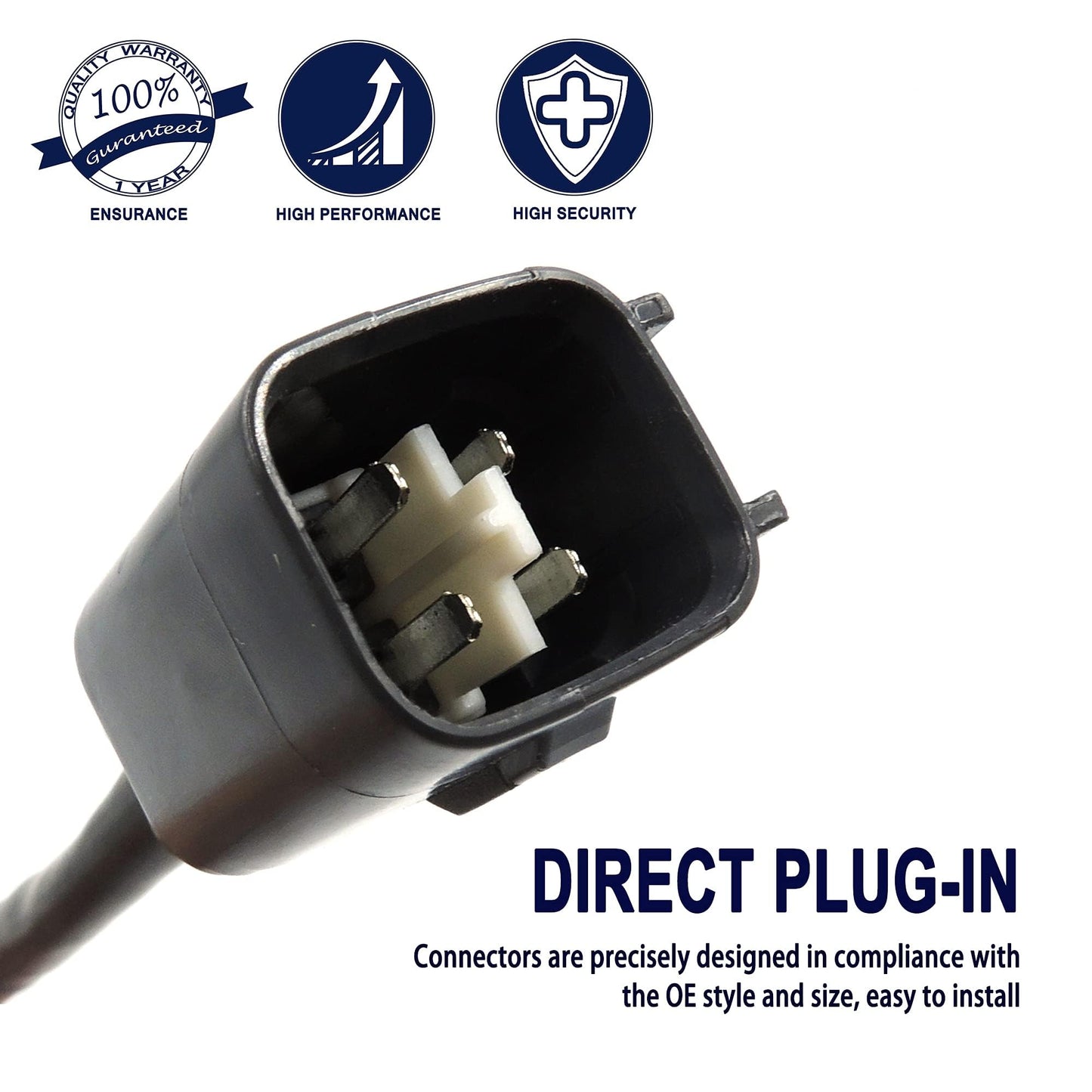 HiSport Oxygen Sensor Compatible with Toyota Corolla 2003-2004 Matrix 2003-2006 Tacoma 2016, 2017, 2018, 2019, 2020, 2021, 2022, 2023, Pontiac Vibe 2003, 2004, 2005, 2006 Replaces 250-24777