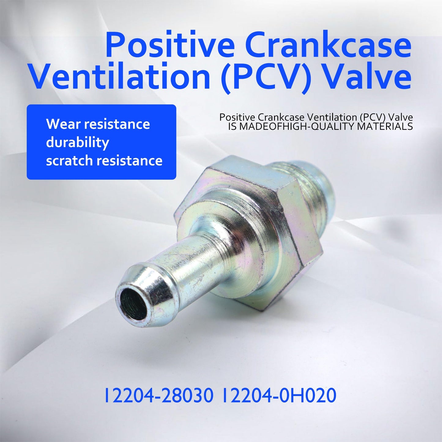 HiSport PCV Valve - Compatible with Scion xB 2008-2015 tC 2006-2010 Toyota Matrix 2009-2013 Camry 2007-2011 Corolla 2009-2010 RAV4 2006-2008 Solara 2006-2008 - Replace 12204-28030