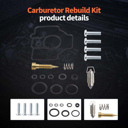 HiSport Carburetor Carb Repair Kit 18-9331 Replacement for Yamaha TTR125 TTR125L 2000-2007 K&L