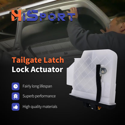 HiSport 69110-0C041 Trunk Latch Tailgate Lock Actuator Motor - Compatible with Toyota Sequoia 2008-2020 Replaces 69110-0C040