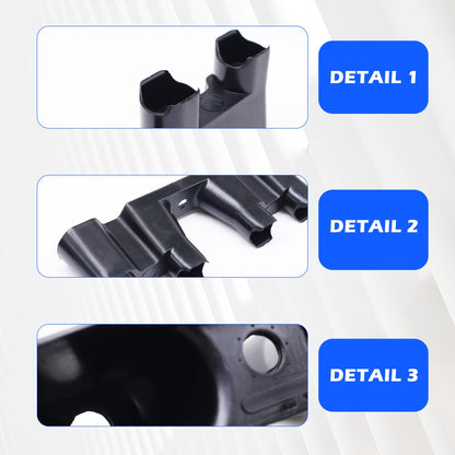 HiSport 12595365 Lifter Guides Trays Buckets - Compatible with GMC Canyon Envoy Savana Chevrolet Avalanche Camaro Hummer H2 H3 H3T Buick Rainier Cadillac CTS Replaces 12569259