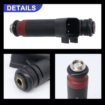 HiSport FJ320 Fuel Injectors Compatible with Ford Taurus 2000-2007,Mercury Sable 2000-2005, 3.0L 6 PCS