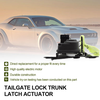 HiSport Rear Tailgate Lock Trunk Latch Actuator Replacement for Chrysler 200 300 2005-2018 Replace 931714, 5056244AA, 5056244AB