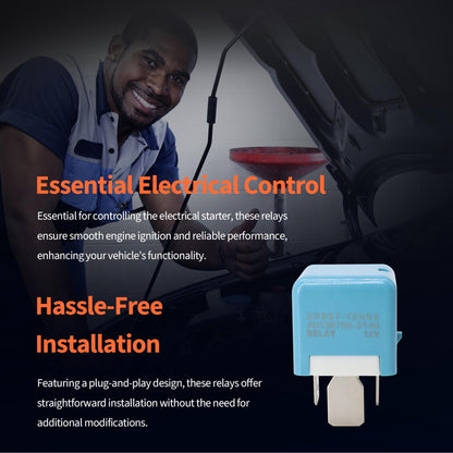 HiSport 5 Pins 12V Relay 90987-T2003 90080-87025 Compatible with Toyota Avalon Corolla Matrix Sienna Sequoia Highlander Tundra Various Models