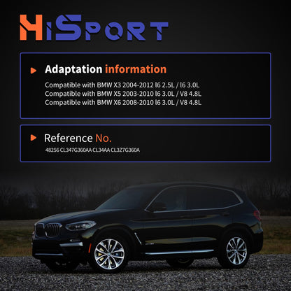 HiSport 600-932 Transfer Case Motor - Compatible with BMW X3 2004-2012 X5 2003-2010 X6 2008-2010 - Replace 27107568267