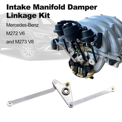 HiSport 2721402401 Intake Manifold Air Flap Runner Lever Repair Compatible with Mercedes Benz C280 C300 C350 CL550 CLK350 CLK550 CLS550 E280 E300 E350 E550 GL450 GL550 M272 V6 M273 V8 Engine