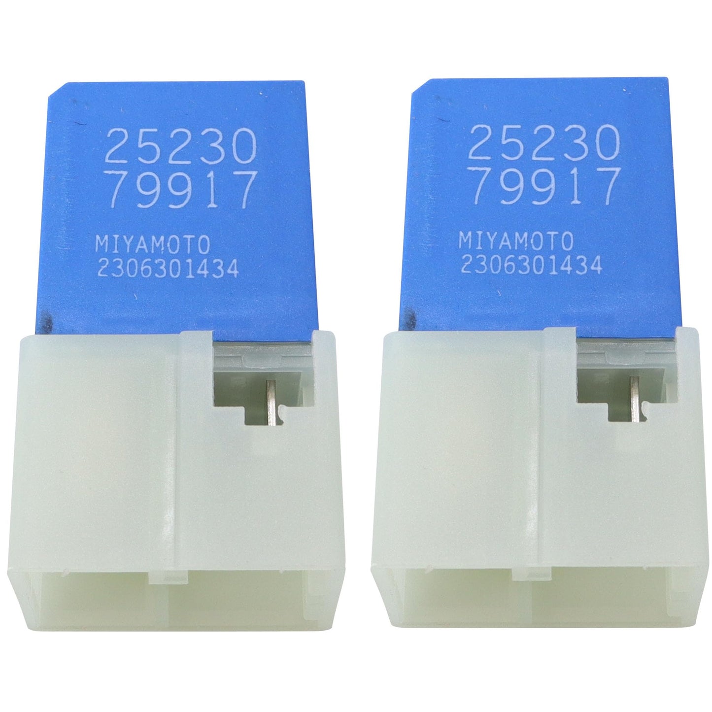 HiSport 4 Pin Car Motor Relay 25230-79917 Compatible with Chevrolet City Express & Nissan 350z 370z Altima Armada Cube Frontier Gt-R Juke & Infiniti, 2PCS