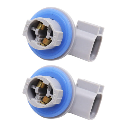 HiSport 68046629AA License Plate Light Socket Wiring Harness Plug Connector - Compatible with Dodge Durango Ram 1500 Pickup Ram 1500 2500 3500 4500 5500 Jeep Liberty Replaces 68014981AA