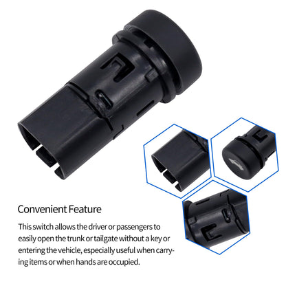 HiSport 15835338 Trunk Lid Release Switch - Compatible with Chevry Malibu 2008 2009 2010 2011 2012