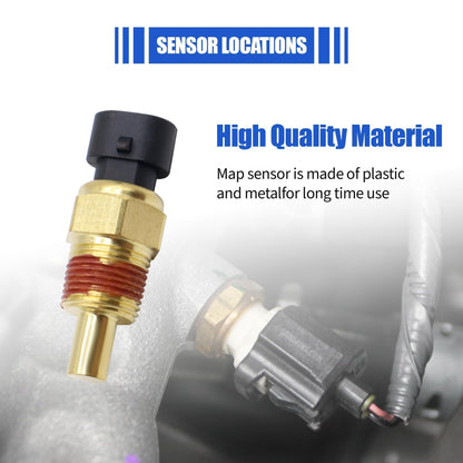 HiSport 12146312 Engine Water Coolant Temperature Sensor Compatible with Acura 1996-1999,Buick 1976-2005,Cadillac 1980-2004,Chevrolet Chevy 1979-2014,Geo,GMC,Honda,Hummer,Isuzu,Jeep,Oldsmobile,Pontiac