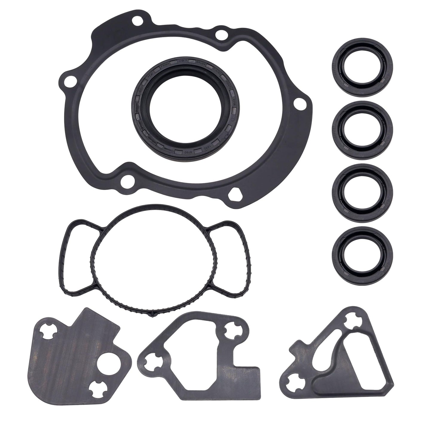 HiSport Timing Cover Gasket Set - Compatible with Buick Cadillac Chevy GMC Pontiac Saab Saturn Suzuki ATS CTS SRX STS XTS XL-7 9-4X G6 G8 Acadia Terrain 2.8L 3.0L 3.6L 2004-2016 - Replace TCS46108