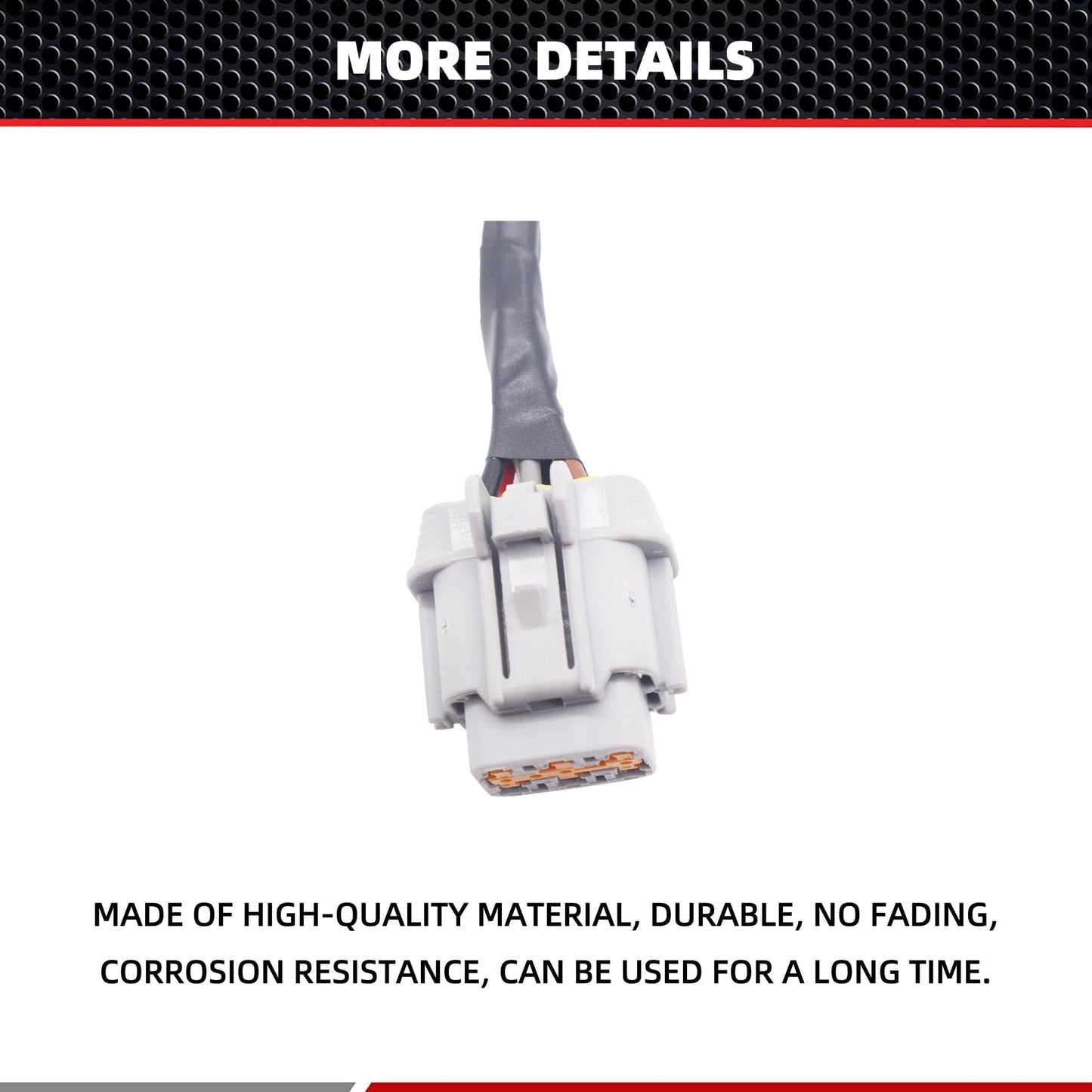 HiSport 2PCS Headlight Conversion Adapters Compatible with Nissan 350z 2003 2004 2005 HID Wiring 8 to Halogen 6