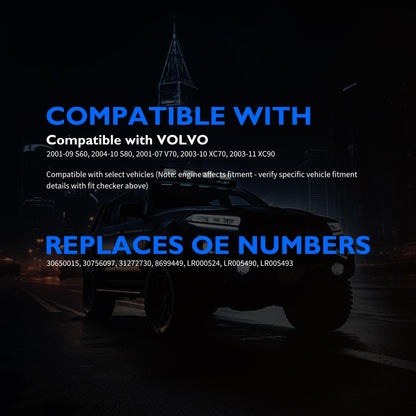 HiSport 0261230110 Fuel Pressure Sensor Compatible with Volvo S60 2001-2009, S80 2004-2010, V70 2001-2007, XC70 2003-2010, XC90 2003-2011 Replace 31272730