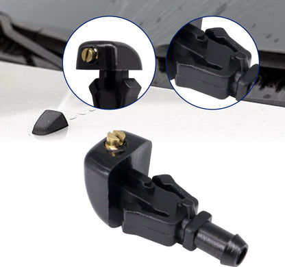 HiSport 3W7Z17603AA Windshield Sprinkler Wiper Nozzle - Compatible with Ford Flex E-150 E-250 E-350 Super Duty E-450 Super Duty F-150 Crown Victoria Taurus X Five Hundred Freestyle 2003-2014
