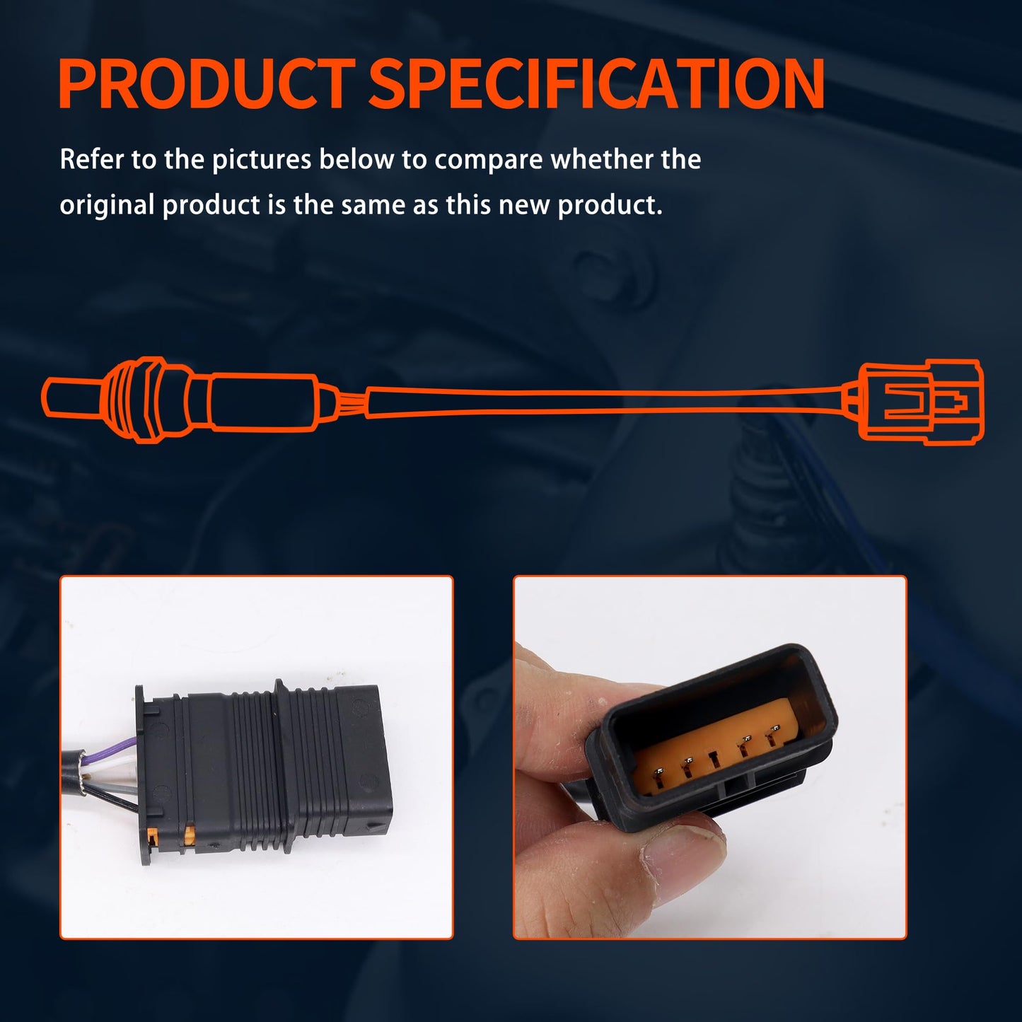 HiSport 234-4479 Oxygen O2 Sensor Downstream - Compatible with 135i 135is 335i GT xDrive 535i GT xDrive 535i xDrive 640i xDrive Gran Coupe 740i 740Li 740Li xDrive ActiveHybrid 3 5 7 2011-2017