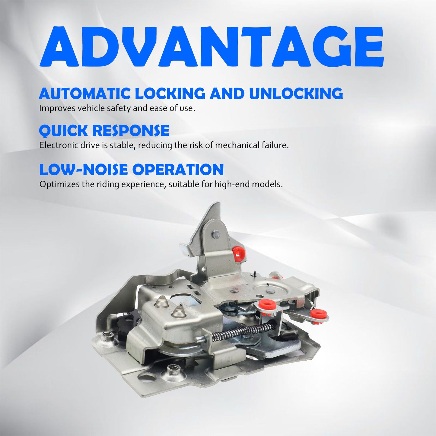 HiSport Door Latch Lock Actuator 15063273 16633929 Front Left Driver Side Compatible with Chevrolet Astro 1992-2005, Replacement for GMC Safari 1992-2005, 4.3L
