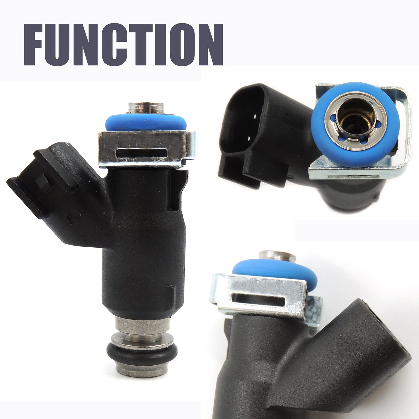 HiSport Fuel Injector Metal Retaining Clip EV1 EV6 EV14 Compatible with BMW 01-06 PC61001 8 Pcs