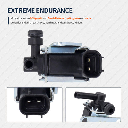 HiSport K5T46695 Vapor Canister Purge Solenoid Valve - Compatible with Nissan Cube 2009-2014 NV200 2013-2016 Sentra 2007-2012 Versa 2009-2012 Versa 2007-2012 1.6L 1.8L 2.0L - Replace 14930-EN20A