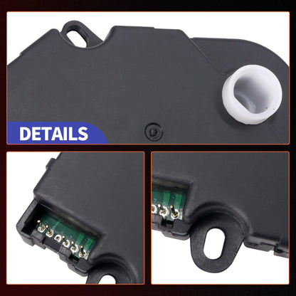 HiSport HVAC Air Door Actuator Compatible with Chevrolet Avalanche Cheyenne Silverado Sonora Suburban Tahoe & GMC Sierra Yukon & Cadillac Escalade & Hummer H2 604-112 15-73952