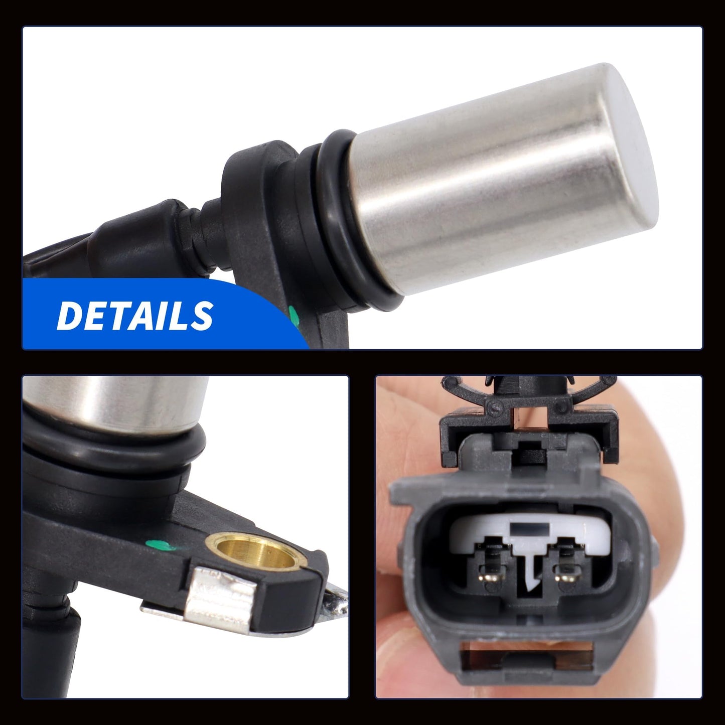 HiSport 9008019024 Engine Crankshaft Position Sensor Compatible with Lexus HS250H 2010-2012, Pontiac Vibe 2009-2010, Scion TC 2005-2010 XB 2010-2013, Toyota Camry Corolla Highlander Matrix RAV4 Solara