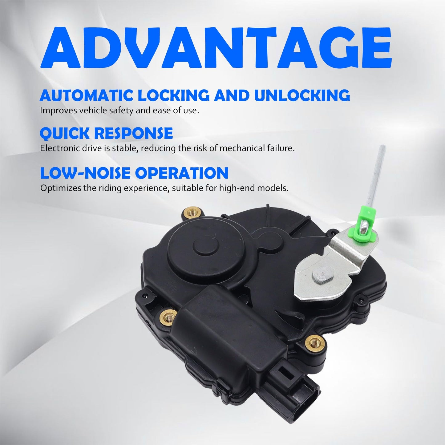 HiSport Door Latch Lock Actuator Right Passenger Side Sliding 8562008060 Compatible with Toyota Sienna 2004-2010, 8562008061