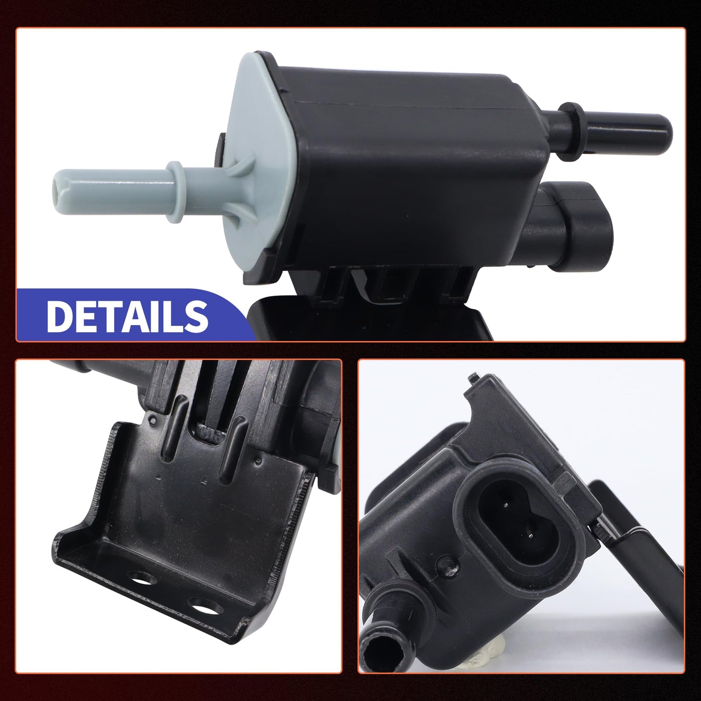 HiSport 214-1680 Vapor Canister Purge Valve solenoid Compatible with Chevy Buick Cadillac Chevy GMC Express Silverado Suburban Savana Replace 12597567 PV443 911-032 2141680 911032 12570469