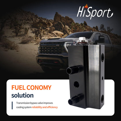 HiSport 8L90 Transmission Fluid Thermal Bypass Valve 125071000 Compatible with Chevrolet GMC 2015 2016 2017 2018