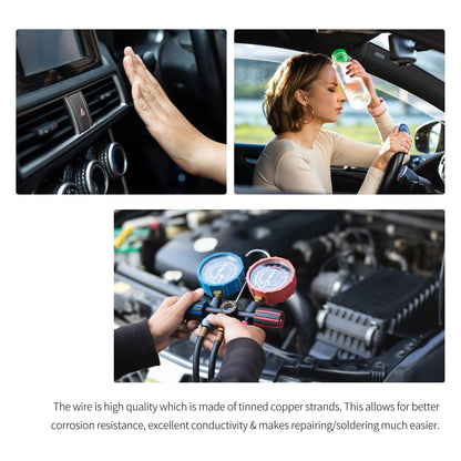 HiSport 1575221 Blower Motor Connector Compatible with Cadillac Escalade,Chevrolet Avalanche, Silverado 1500 2500 3500, Suburban 1500 2500, Tahoe, GMC Sierra 1500 2500 3500, Yukon XL 1500 2500