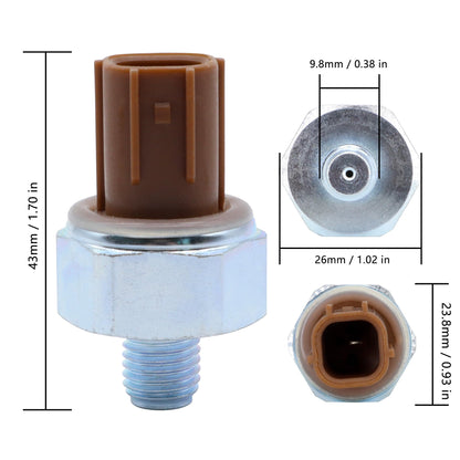 HiSport 37240-R70-A02 37240-R70-A03 37240-R70-A04 Oil Pressure Sensor Switch Compatible with 2008-2017 Accord 2012-2014 Crosstour 2008-2017 Odyssey 2009-2017 Pilot 2017-2017 Ridgeline
