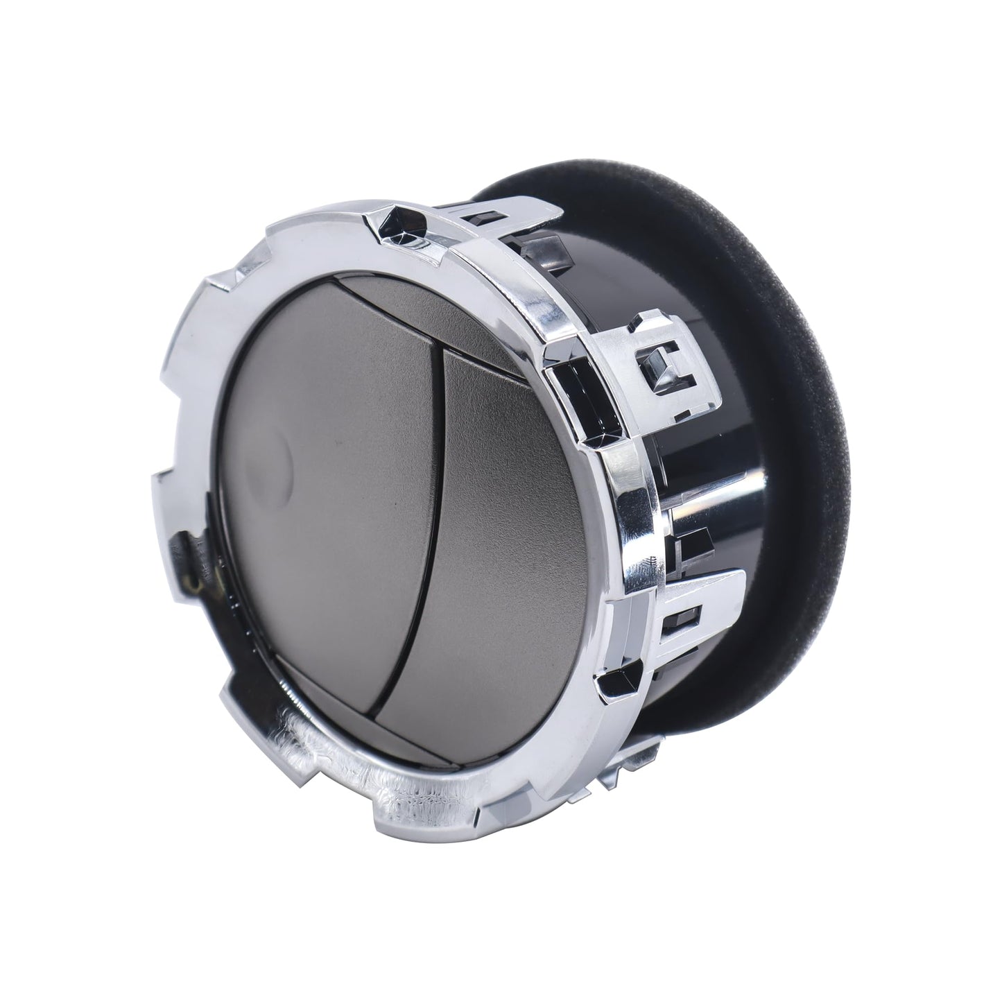 HiSport DC3Z19893BA Dashboard AC Heater Air Vent Duct Chrome - Compatible with Ford F250 F350 F450 F550 2011-2016