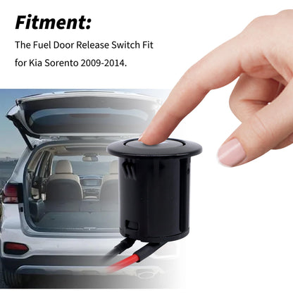 HiSport 935551U000VA Fuel Gas Door Release Switch Button Compatible with Kia Sorento 2009 2010 2011 2012 2013 2014 Replacement for 935552P000VA 901-927 901927