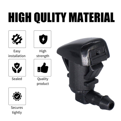 HiSport Windshield Washer Nozzle - Compatible with Ford Focus 2008-2011 Edge 2007-2010 Lincoln MKX 2007-2010 - Replace 7T4Z-17603-A-JET 8S4Z-17603-AA