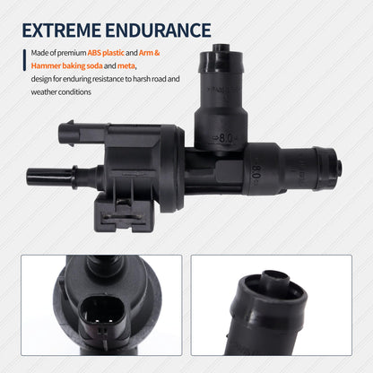 HiSport Fuel Tank Breather Valve 13907643106 - Compatible with BMW F48 F39 X1 X2 330i 340i 430i 540i 740i 2016-2021 - Replaces 13907645860 028142544 7643106