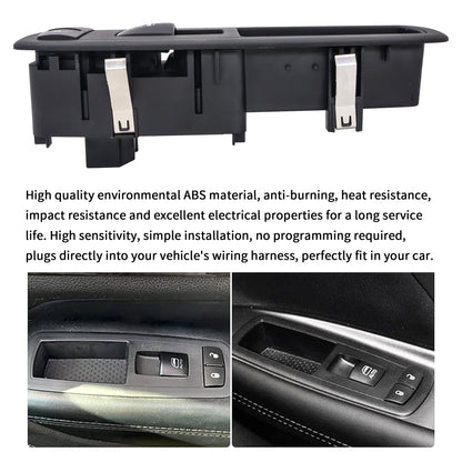HiSport 68110865AA Power Window Switch Front Right Passenger Side 6 PINS - Compatible with Ram 1500 Classic 2500 3500 C/V Dodge Grand Caravan Chrysler Town & Country 2013-2020