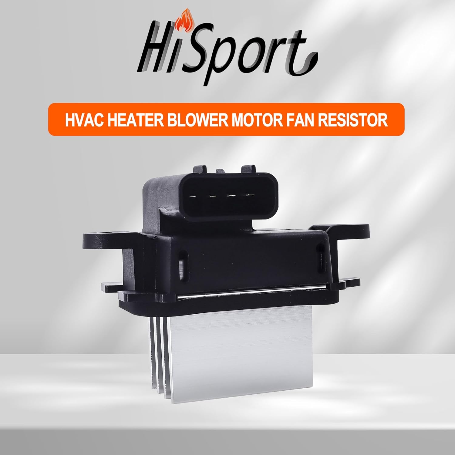 HiSport HVAC Heater Blower Motor Fan Resistor - 5F9Z19E624AA Compatible with Ford F150 F250 Navigator,Compatible with Taurus 2008-2015,Five Hundred 2005-2007