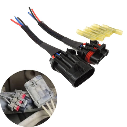 HiSport ATV Stator Connector Repair Harness Kit - Compatible with Polaris RZR Ranger UTV ATV Burnt Wire
