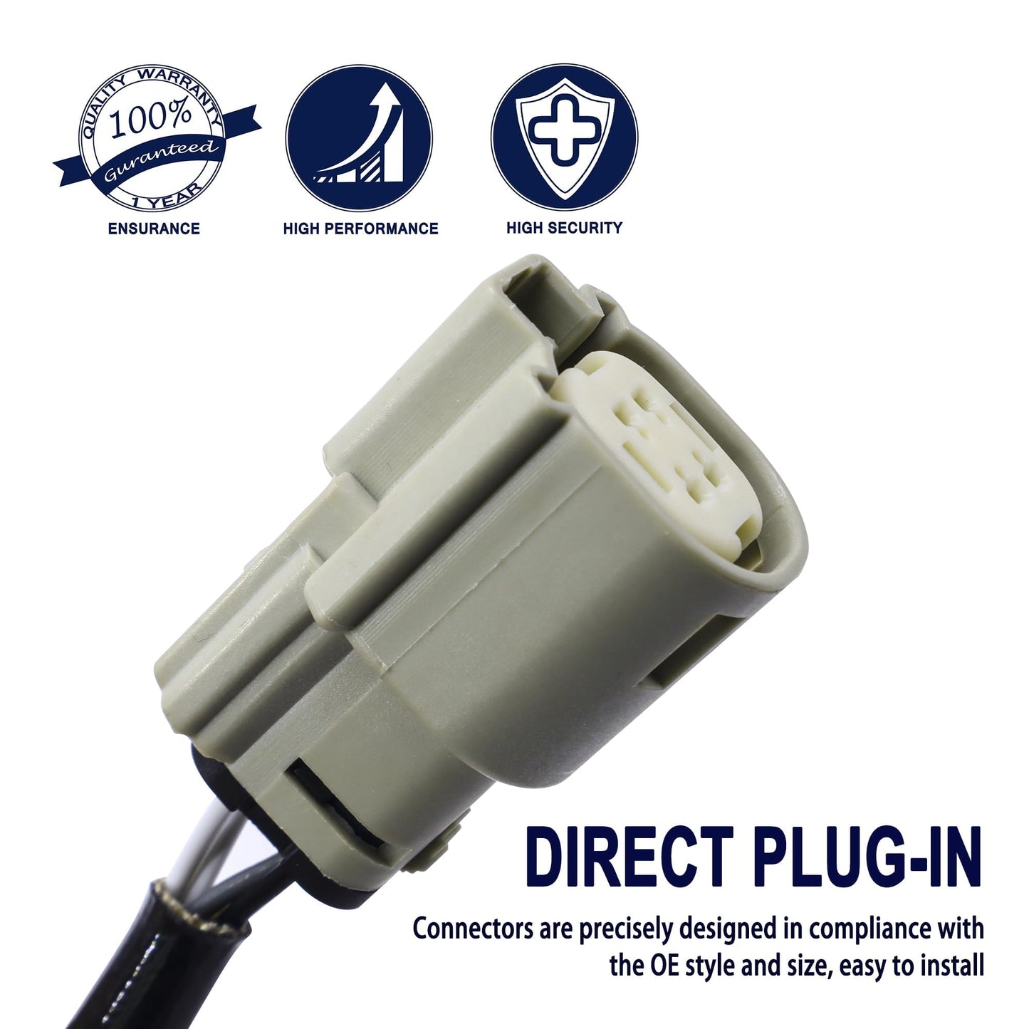 HiSport 250-241059 Heated O2 Oxygen Sensor Compatible with Ford C-Max 2013-2018 Escape 2013-2016 Figo 2018-2021 Fusion 2013-2020 Police Responder Hybrid SSV Plug-In Hybrid Transit Connect, Lincoln MKZ