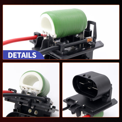 HiSport Radiator Fan Blower Motor Resistance - Compatible with Chevrolet Cruze 1.4L 1.8L 2.0L Buick Verano 2.4L Replaces 13427161 13427160