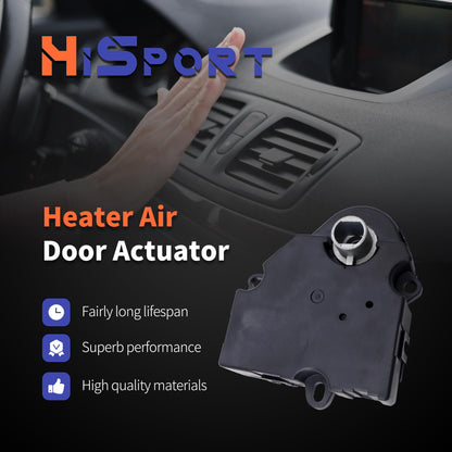 HiSport HVAC Blend Door Actuator - Compatible with Chevy Avalanche 1500 Avalanche 2500 Silverado 1500 HD Silverado 2500 HD Silverado 3500 Suburban 1500 Suburban 2500 Tahoe 1999-2002 - Replace 604-113