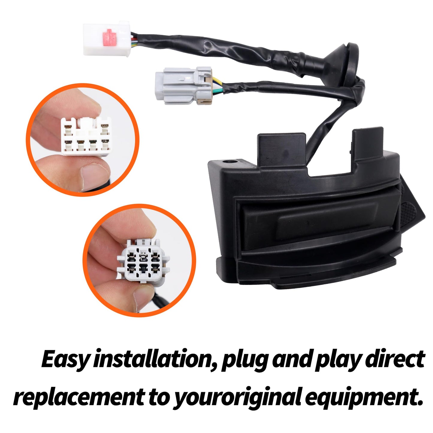 Hatch 81260-2V010 Trunk Button Latch with Camera - Compatible with Veloster 2012-2017 - Rear Hatch Lock Release Switch Replace 812602V010