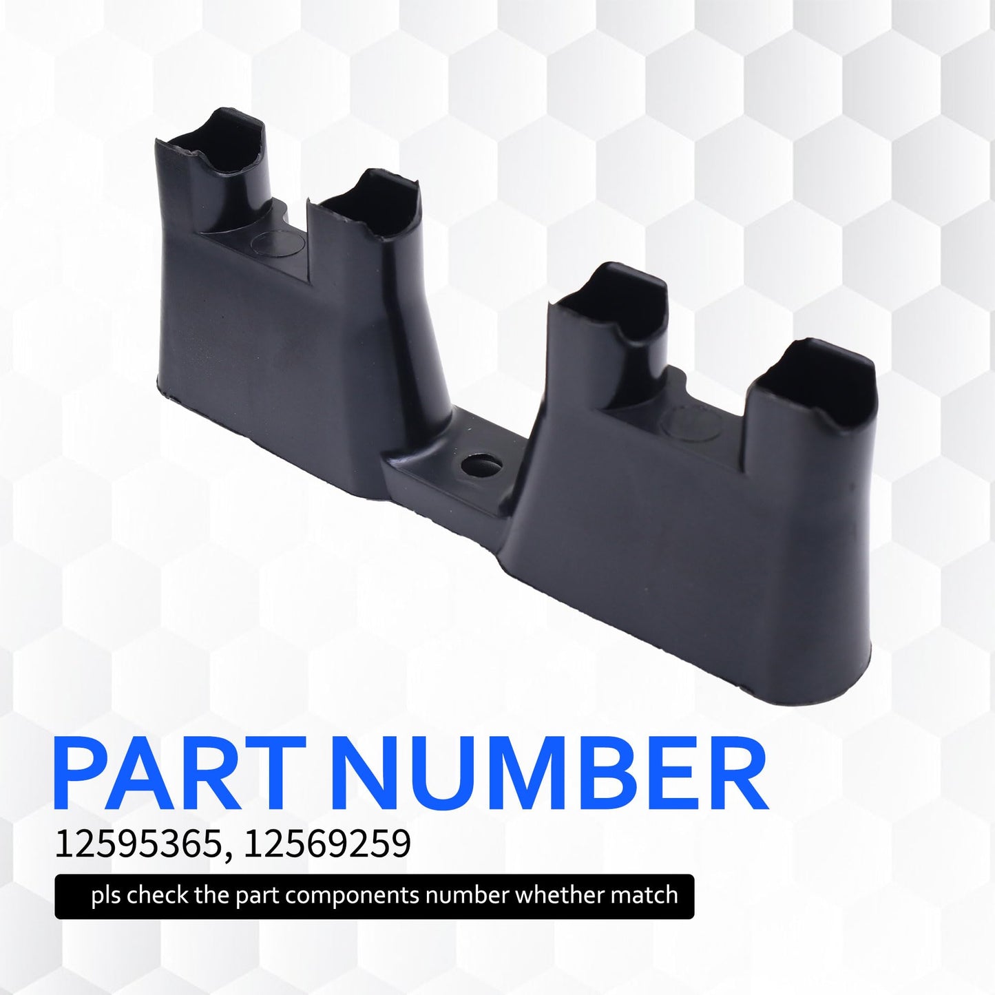 HiSport 12595365 Lifter Guides Trays Buckets - Compatible with GMC Canyon Envoy Savana Chevrolet Avalanche Camaro Hummer H2 H3 H3T Buick Rainier Cadillac CTS Replaces 12569259