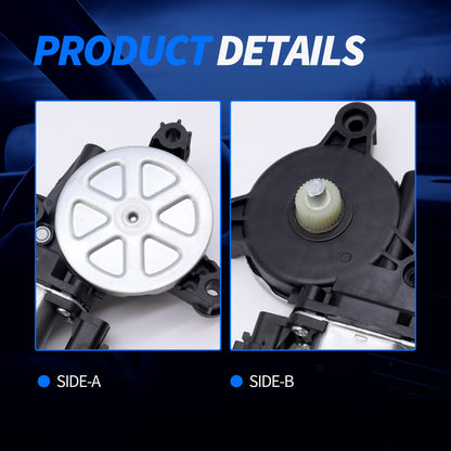 HiSport 824503X000 Power Window Lift Motor Compatible with Hyundai Elantra 2011-2016,Elantra Coupe 2013,Sonata 2013-2015,Replace 824503X100 834603S001 834603X100
