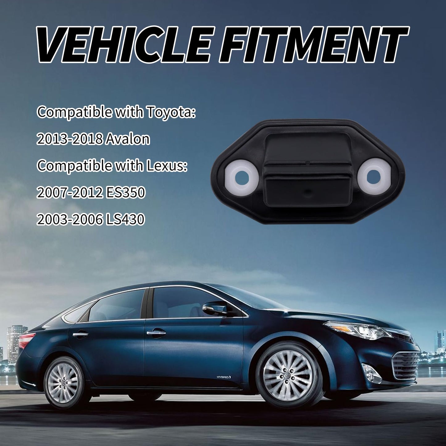 HiSport 84945-50010 Rear Trunk Switch Button - Compatible with Toyota Avalon 2013-2018 Compatible with Lexus ES350 2007-2012 LS430 2003-2006